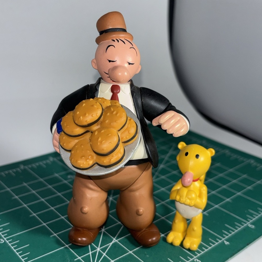 Mezco - Popeye - Wimpy with Jeep, Burgers  5" Action Figure Mezco 2001